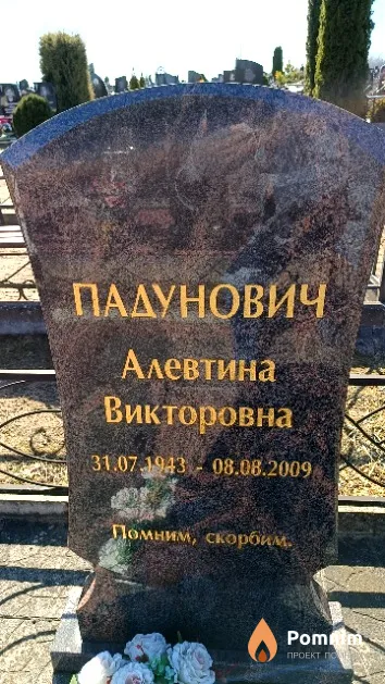 Падунович Алевтина Викторовна