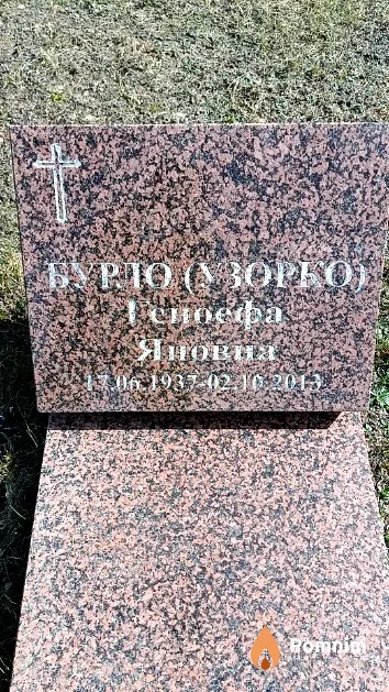 Бурло (Узорко) Геноефа Яновна
