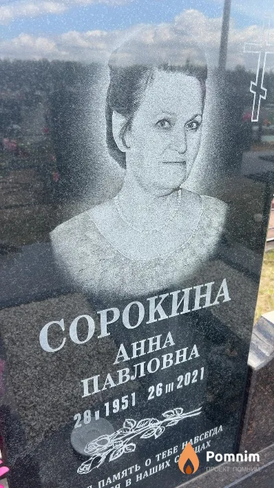 Сорокина Aнна Павловна