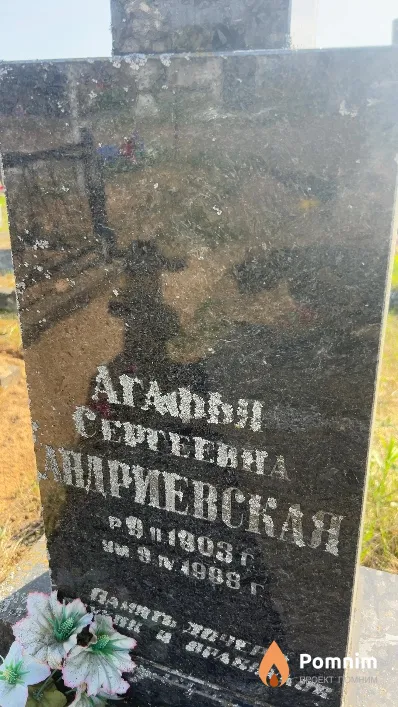 Андриевская Агафья Сергеевна