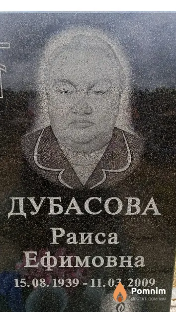 Дубасова Раиса Ефимовна