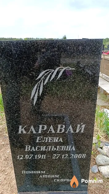 Каравай Елена Васильевна