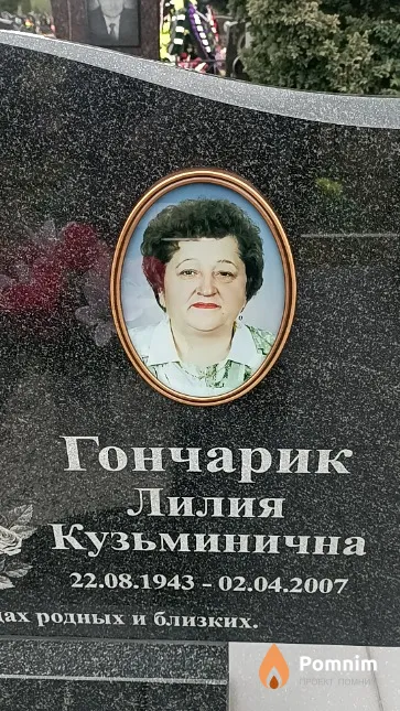 Гончарик Лилия Кузьминична
