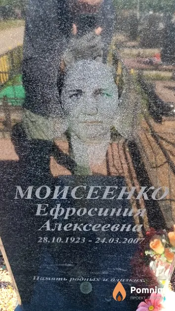 Моисеенко Ефросиния Алексеевна