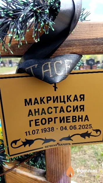 Макрицкая Анастасия Георгиевна