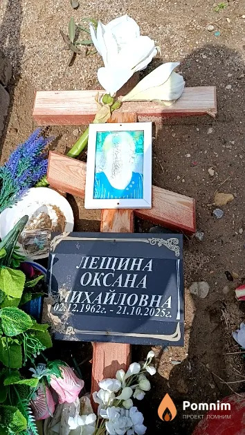 Лещина Оксана Михайловна