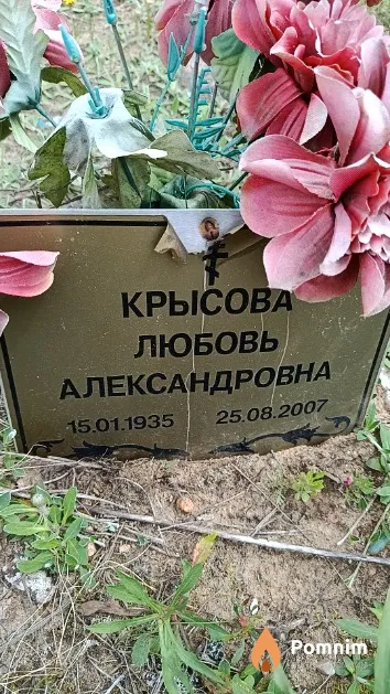 Крысова Любовь Александровна
