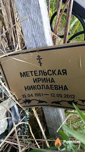 Метельская Ирина Николаевна