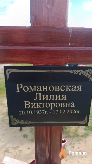 Романовская Лилия Викторовна