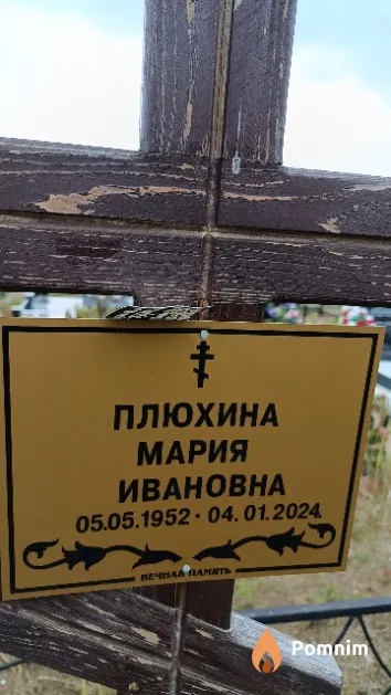 Плюхина Мария Ивановна