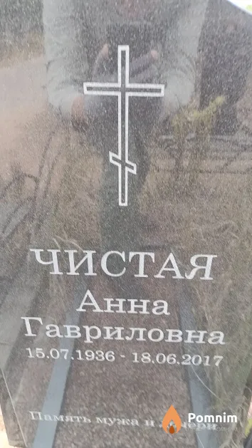 Чистая Анна Гавриловна