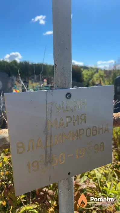 Гущин Мария Владимировна