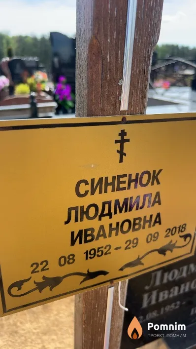 Синенок Людмила Ивановна