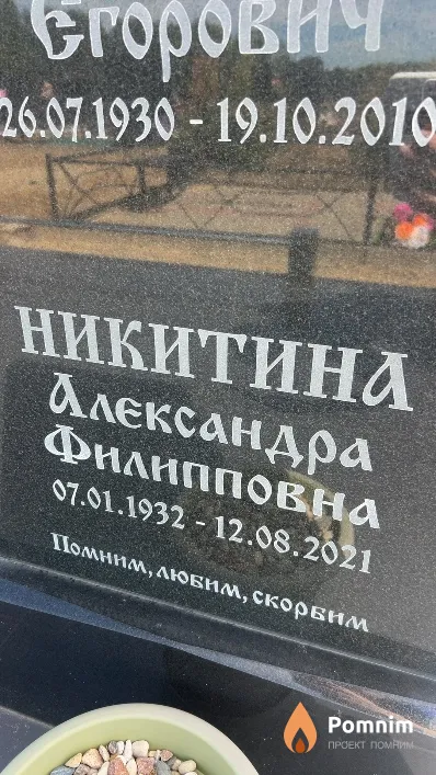 Никитина Александра Филипповна
