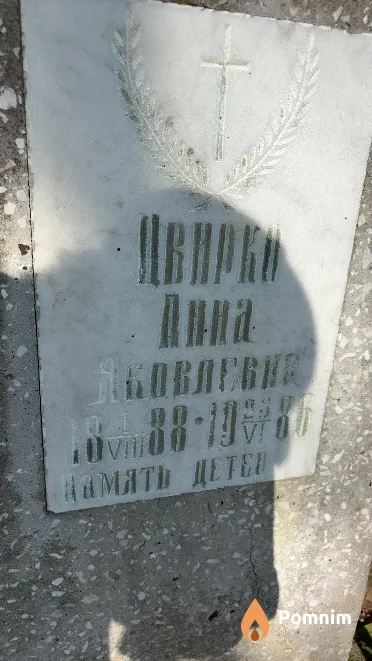 Цвирко Анна Яковлевна