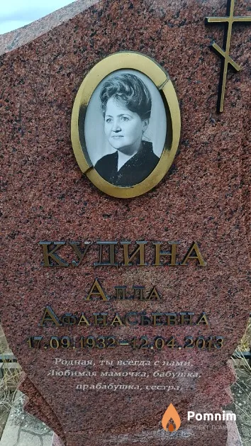 Кудина Алла Афанасьевна