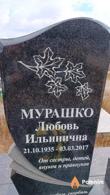 Мурашко Любовь Ильинична