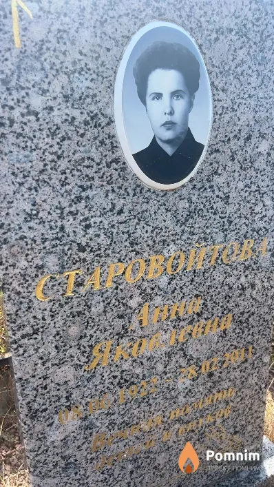 Старовойтова Анна Яковлевна