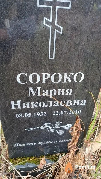 Сороко Мария Николаевна