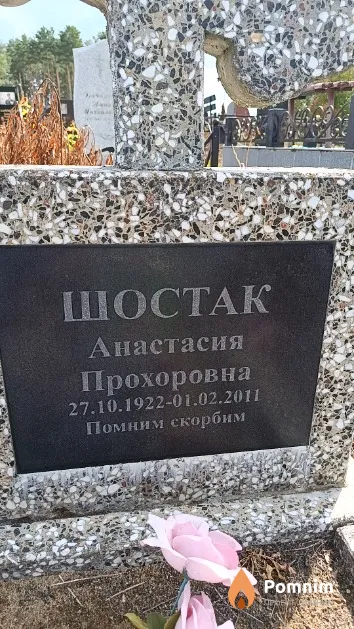 Шостак Анастасия Прохоровна