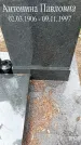 Захоронение ID 1346511