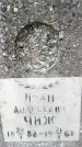 Захоронение ID 3603262